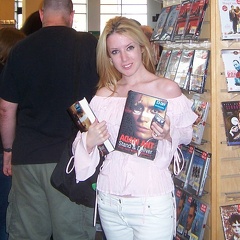 me with books before signing