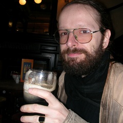 AJ and his Guinness