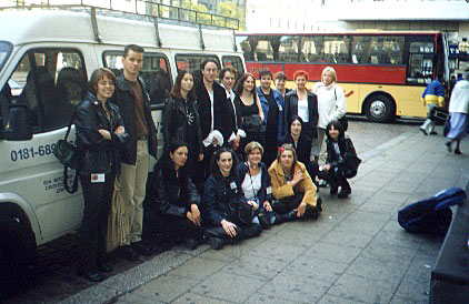 bus tour group